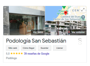 Podología San Sebastián